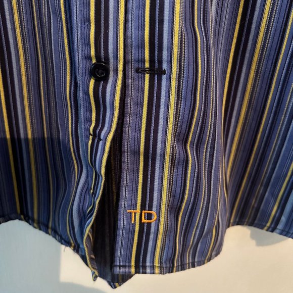 Thomas Dean Long Sleeve Button Down XXL - Picture 6 of 7
